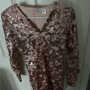 French Sequined Dress - Size M